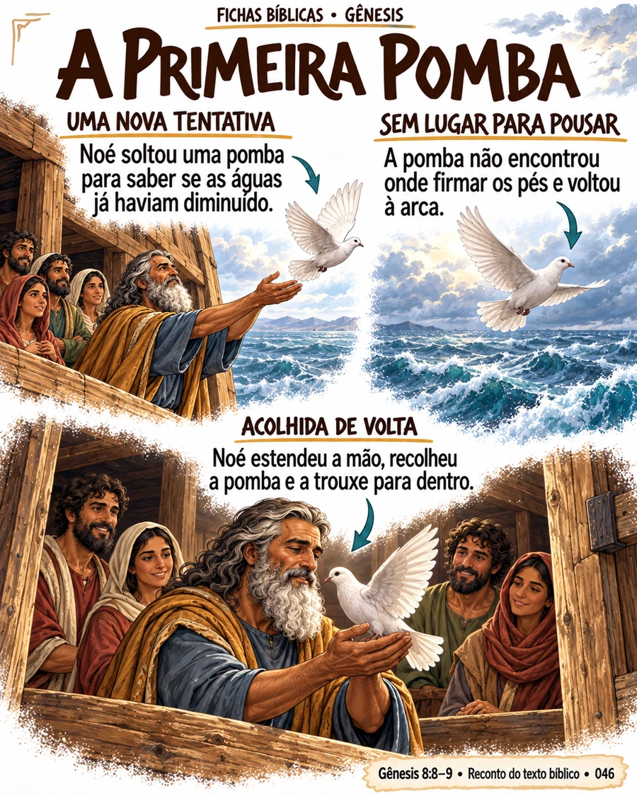 Ficha 46: A PRIMEIRA POMBA