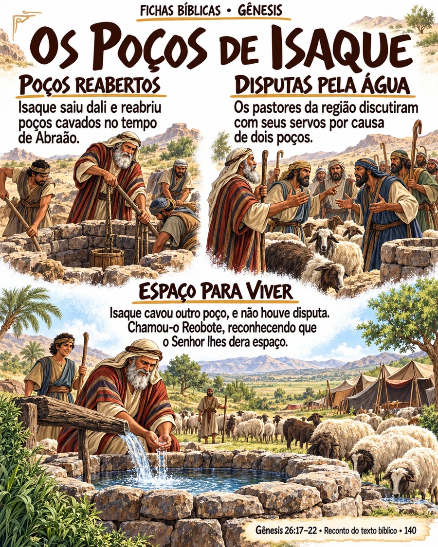 Ficha 140: OS POÇOS DE ISAQUE