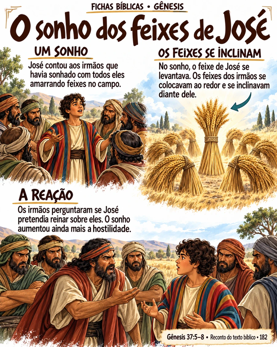 Ficha 182: O sonho dos feixes de José