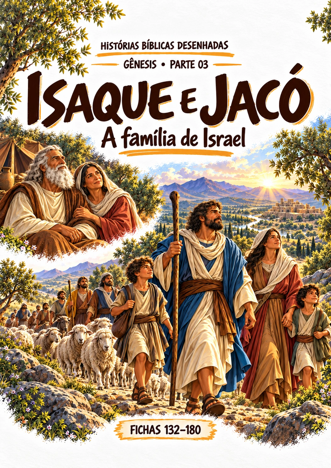 Capa Isaque e Jacó
